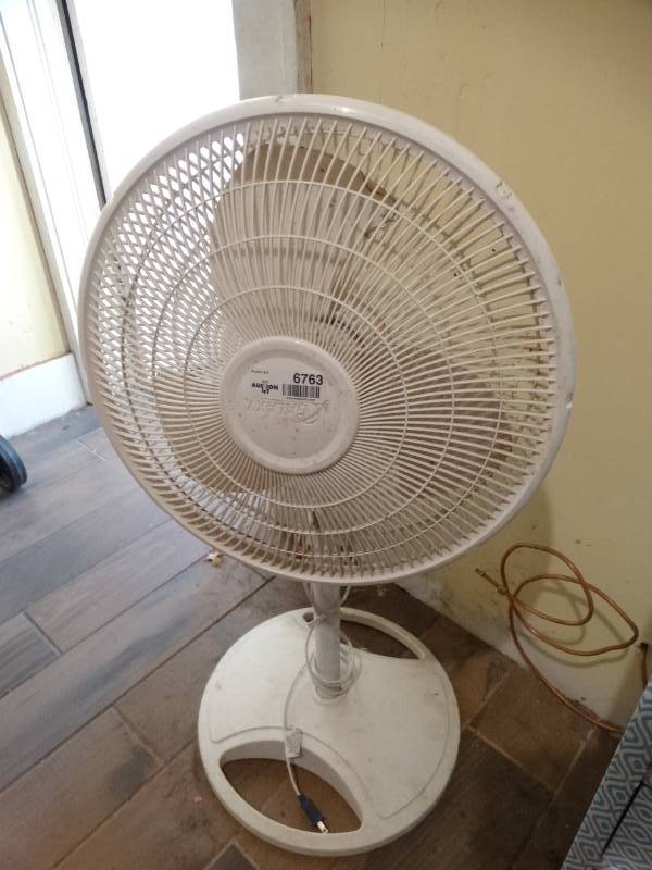lot 6763 image: Galaxx pedastal fan.