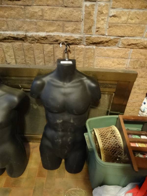 lot 6829 image: 2 Male manikins.