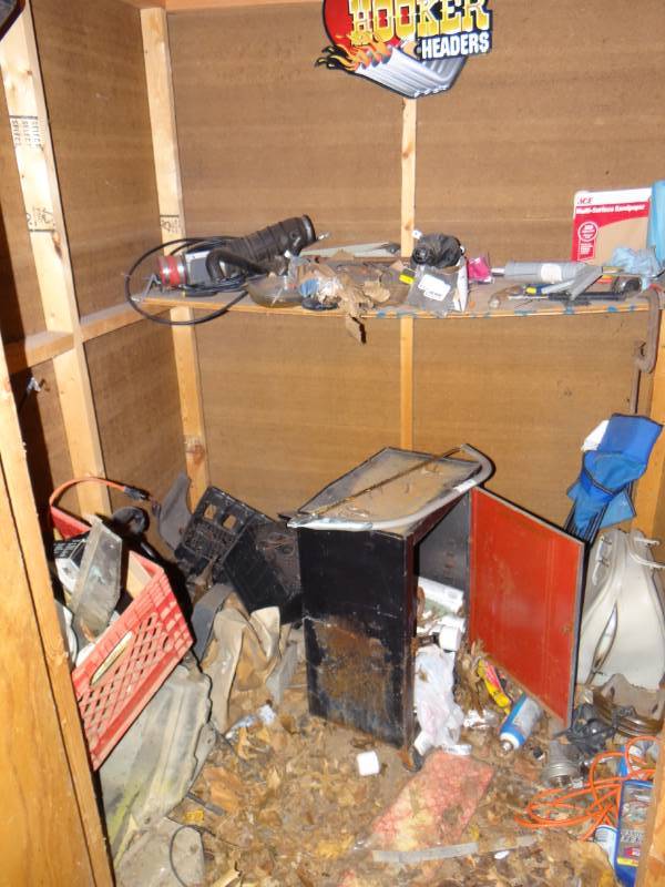 lot 6959 image: Contents of shed.