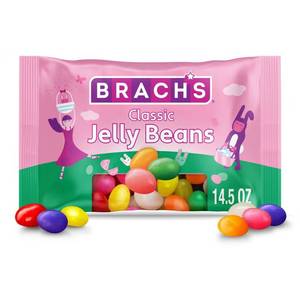 lot 6723 image: 4 bags- Brachs Easter Candy Classic Jelly Beans - 14.5oz Best by 10727