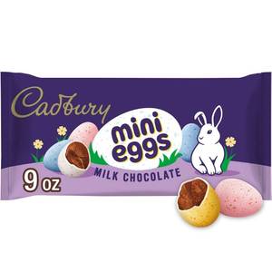 lot 6762 image: Lot of 3 Cadbury Mini Eggs Milk Chocolate Easter Candy Basket Stuffers - 9oz (Exp. 052027)