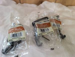 lot 2018 image: Gate House Oil-Rubbed Bronze Handrail Brackets Set of 3