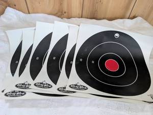 lot 2028 image: Birchwood Casey Dirty Bird Splattering Targets - Pack of 5