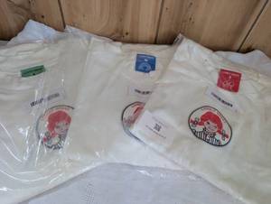 lot 4508 image: Lonely Ghost x Wendys Collaboration T-Shirt - SML - 3 ct