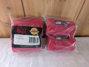lot 9004 image: Walsh 171-RD Red Brace Bandage Set - 2 Packs