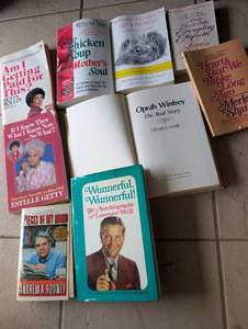 lot 9503 image: Mixed Lot of Celebrity Biographies and Self-Help Books