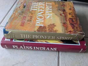 lot 9507 image: American West History Books Set Plains Indians &amp The Pioneer Spirit - 2 ct