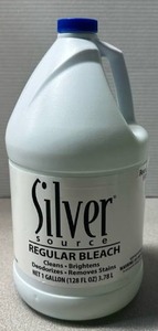 lot 6687 image: Silver Source Regular Bleach 1 Gallon 128 FL OZ