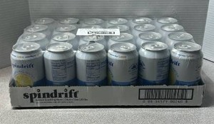 lot 6690 image: Spindrift Lemon Sparkling Water 12 oz 24 Pack (Exp. Jun 14th 2026)