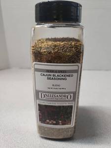 lot 6703 image: DAllesandro Cajun Blackened Seasoning Blend 16 oz Best by 41028