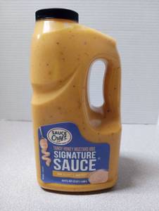 lot 6707 image: Sauce Craft Tangy Honey Mustard BBQ Signature Sauce 64 oz Best By 101026