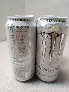 lot 6721 image: Monster Energy Zero Ultra 16 fl oz 4-Pack