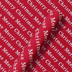 lot 5394 image: 96x30 Christmas Wrapping Paper Merry Christmas