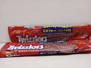 lot 6786 image: Twizzlers XL Christmas Candy - 25oz - Qty 2 - Best by 032026