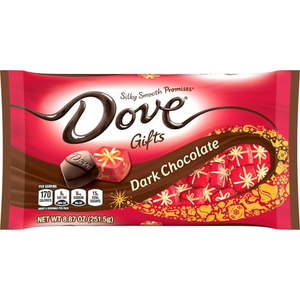 lot 6810 image: Dove DARK CHOCOLATE - Qty 2 Best by 092026