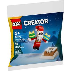 lot 6833 image: LEGO Creator Christmas Chimney Fun with Santa 30692