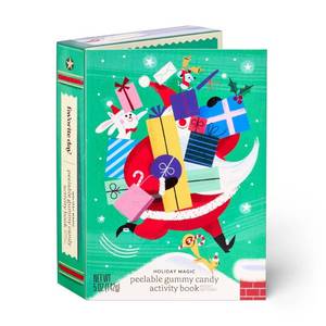 lot 7303 image: Peelable Gummy Christmas Candy Gift Boxes Stocking Stuffers in Storybook Package - 5oz - Favorite Day 122826 2 packs