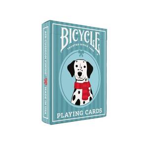 lot 6932 image: Bicycle Dalmatians Blue Playing Cards