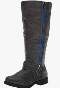 lot 6946 image: Brinley Co Womens Fulton Knee High Boot (Size 8)