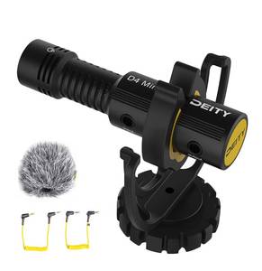 lot 7315 image: Deity V-Mic D4 Mini Microphone On-Camera Interview Mic Super Cardioid Compact Perfect for Vlog Pocket Cam DSLR Camera,Podcast, Voice Dictation,Recording YouTube, Interview, Video Conference