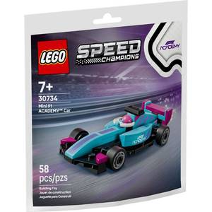 lot 7318 image: LEGO Speed Champions Mini F1 ACADEMY Car 30734