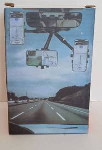 lot 7361 image: Car Rearview Mirror Phone Holder