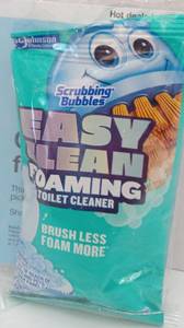 lot 7366 image: SC Johnson Easy Clean Foaming Toilet Cleaner Scrubbing Bubbles