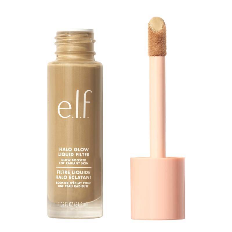 lot 149 image: e.l.f. Halo Glow Liquid Filter, Complexion Booster For A Glowing, Soft-Focus Look, Infused With Hyaluronic Acid, Vegan & Cruelty-Free, 3.5 Medium - Retail $15