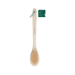 lot 126 image: EcoTools Bath Bristle Brush  for Cleansing & Exfoliating  Synthetic Bristles  Brown  1 Count - Retail $136