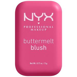 lot 129 image: NYX Professional Makeup Buttermelt Blush - With Time - 0.17oz Contains Shea Butter, Vegan, Semi-Matte Finish, Buildable Coverage - Retail $16