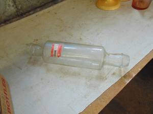 lot 4063 image: Glass rolling Pin - No Lid
