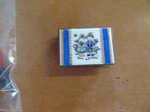 lot 4095 image: Enamel Match Box Cover