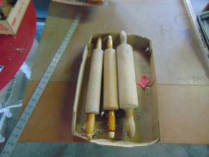 lot 4107 image: 3 Rolling Pins