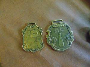 lot 4119 image: Pair of Watch Fobs