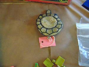 lot 4125 image: Turtle Coin Purse - Vintage