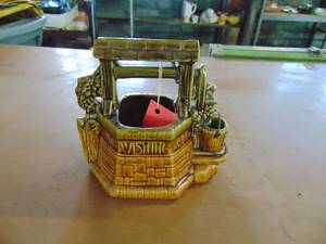 lot 4147 image: Small Wishing Well Planter - McCoy