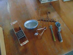 lot 4196 image: Vintage Kitchen Utensils