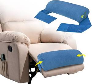 lot 21925 image: KAAMOS Recliner Leg Rest Cushion Foot Rest Pillow for Recliner Foot Pillows for Resting Feet Sofa Footrest Pillow for Recliners Chair Couch Leg Rest Pillow Half Moon Bolster Pillow Under Knee