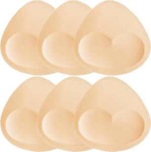 lot 21940 image: Bra Pads Inserts Womens Sports Cups Inserts Bra Replacement Inserts Bra Padding for Bikini Swimsuit