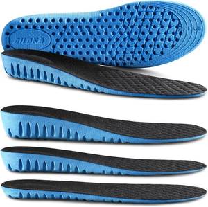lot 21978 image: Ailaka Height Increase Insoles for Men Women, Honeycomb Shock Absorbing Cushion Shoe Height Insoles Men Women, Replacement Sports Shoe Inserts