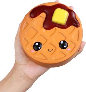 lot 22023 image: Anboor Squishies Cake Chocolate Waffles Kawaii Soft Slow Rising Scented Food Bread Squishies Fidget Toys Stress Relief Squeeze Toys Collection Kids Boys Toddler Toys