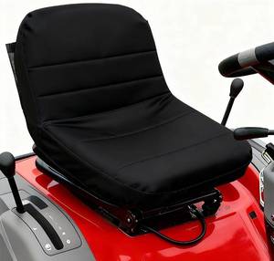 lot 22028 image: Black Riding Lawn Mower Seat Cover Compatible with John Deere,Craftsman,Cub Cadet,Kubota,Universal Lawn Mower Tractor Seat Cover (Large)