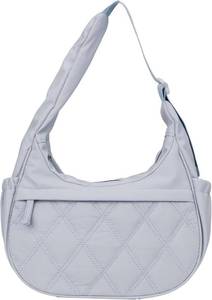lot 18000 image: JANKS Small Puffer Crescent Shoulder Bag for Women, Nylon Quilted Puffy Crossbody Purse, Cute Hobo Shoulder Handbags