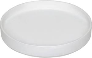 lot 18051 image: Ceramic Plant Saucer Pot Tray 14.5 Inch, Frosted White Planter Saucers 5 7 9 10 12 15 Inch for Indoors Outdoor, Flower Pot Saucers for Holding Water Drips and Soil