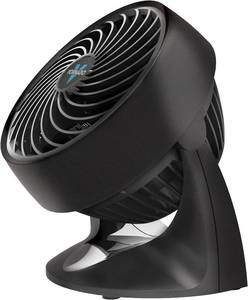 lot 18066 image: Vornado 133 Small Room Air Circulator Fan, 2 Speeds, Adjustable Head, Table Fan for Desk, Nightstand, Black