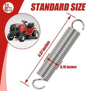 lot 18120 image: 3-Pack 732-04629 Extension Spring Compatible with MTD, Cub Cadet, Troy-Bilt  Stable tension to hold mower blades in place,Absorb ground shock & vibration