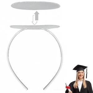 lot 18151 image: ATMEET Graduation Cap Headband Secures Your Grad Cap Upgrade Insert Hairstyle Hat Accessories Hairband for Graduates Gift