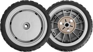 lot 18198 image: 107-3709 Lawn Mower Rear Wheel Gear Assembly, 8x2 inch Wheel Compatible with Toro Super Recyclers, 2 Pack