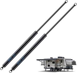 lot 18302 image: ARANA 280343 RV Awning Gas Struts, 654150 0550N 26 inch 124Lb Gas Shock for Solera Awnings Camper Domestic Trailer Awning, 2Pcs