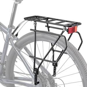 lot 22309 image: CXWXC Rear Bike Rack with Basket - Bike Cargo Rack for Disc BrakeNon-Disc Brake Mount - Bicycle Pannier Rack, Touring Carrier Rack fit 26-29 and 700c